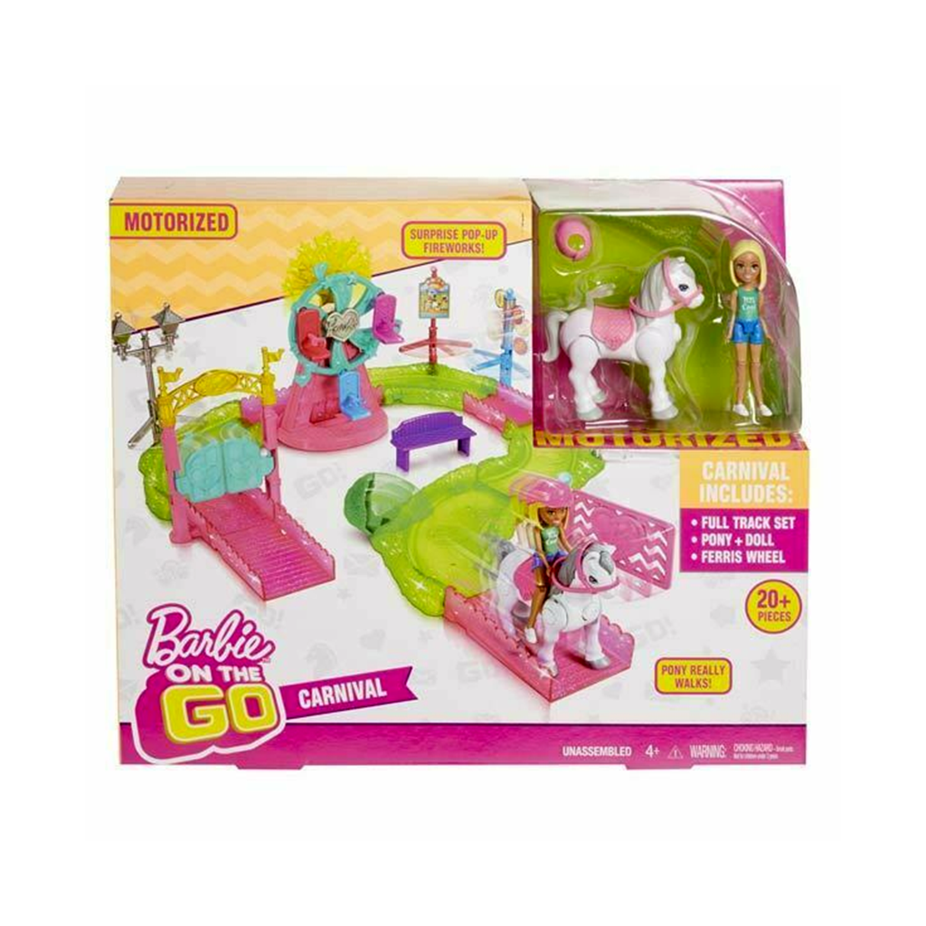 Barbie on the discount go pony and doll