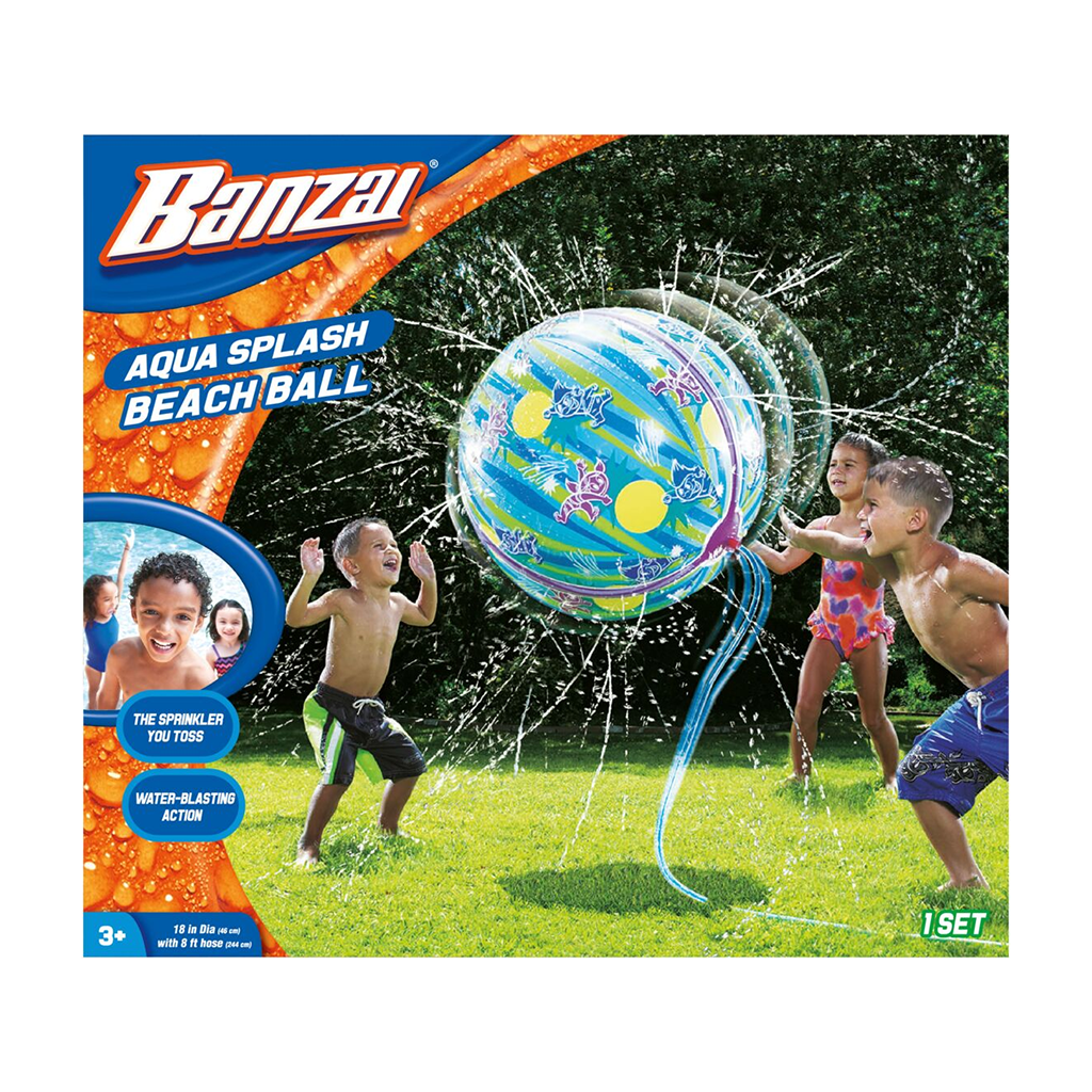 Banzai aqua sale splash beach ball