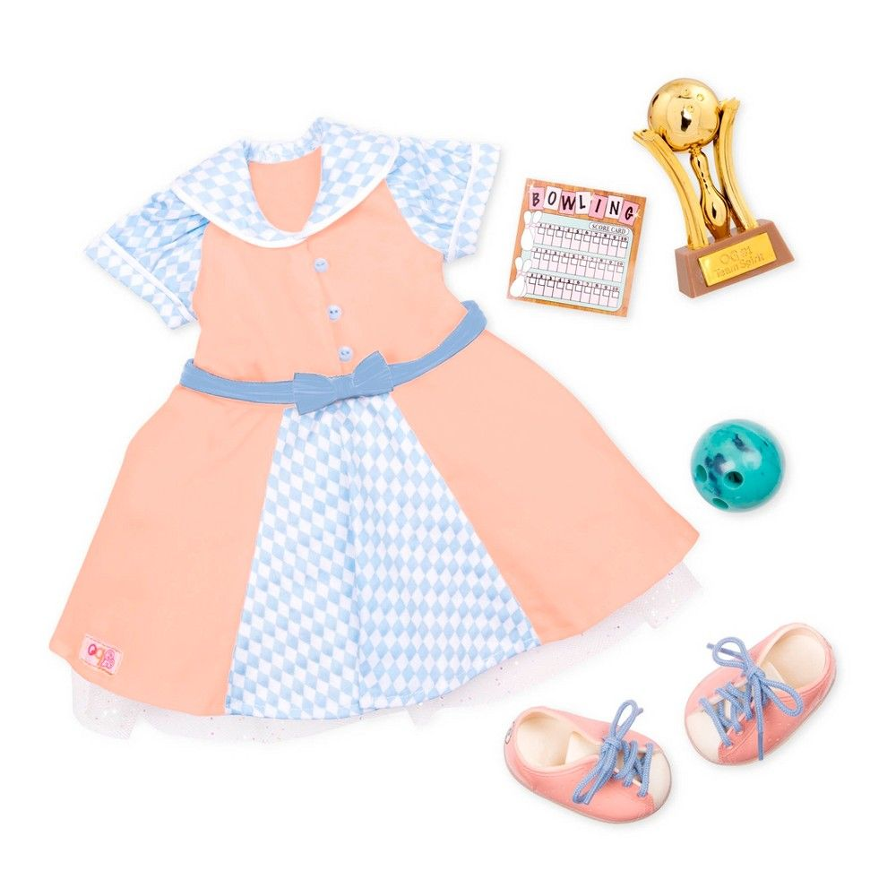 American girl clearance bowling outfit