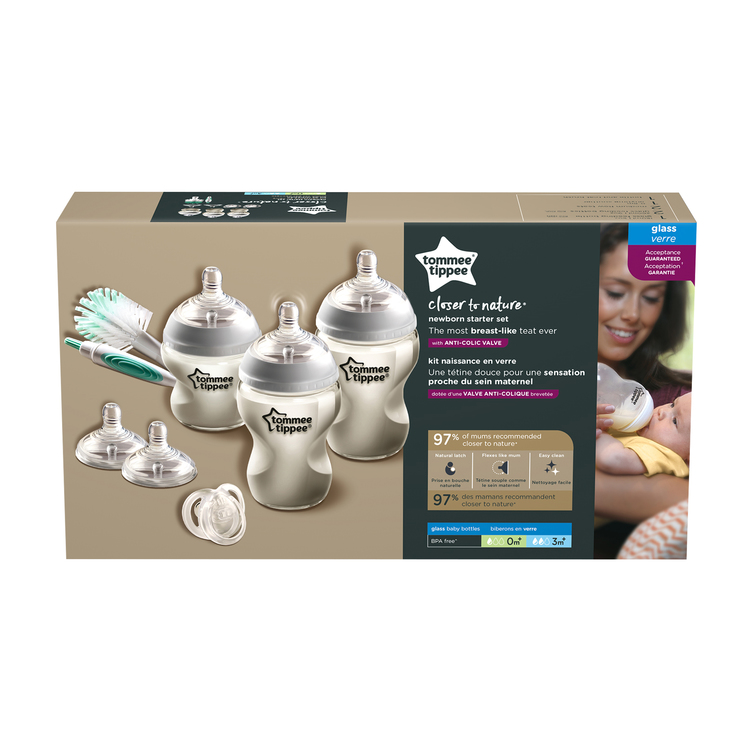 TOMMEE TIPPEE CTN GLASS BOTTLE Official Toys”R