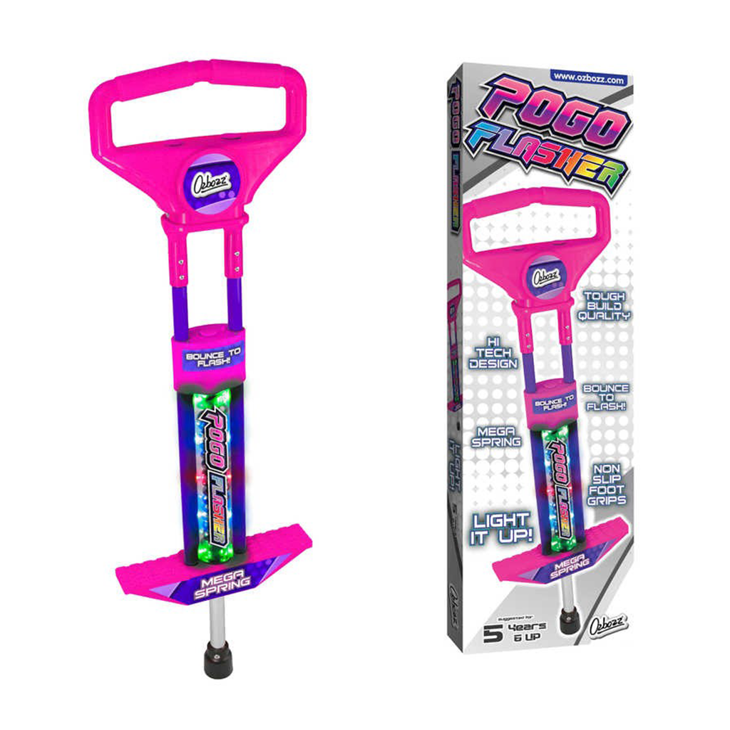 GROSSMAN Light up Pogo Stick Girl
