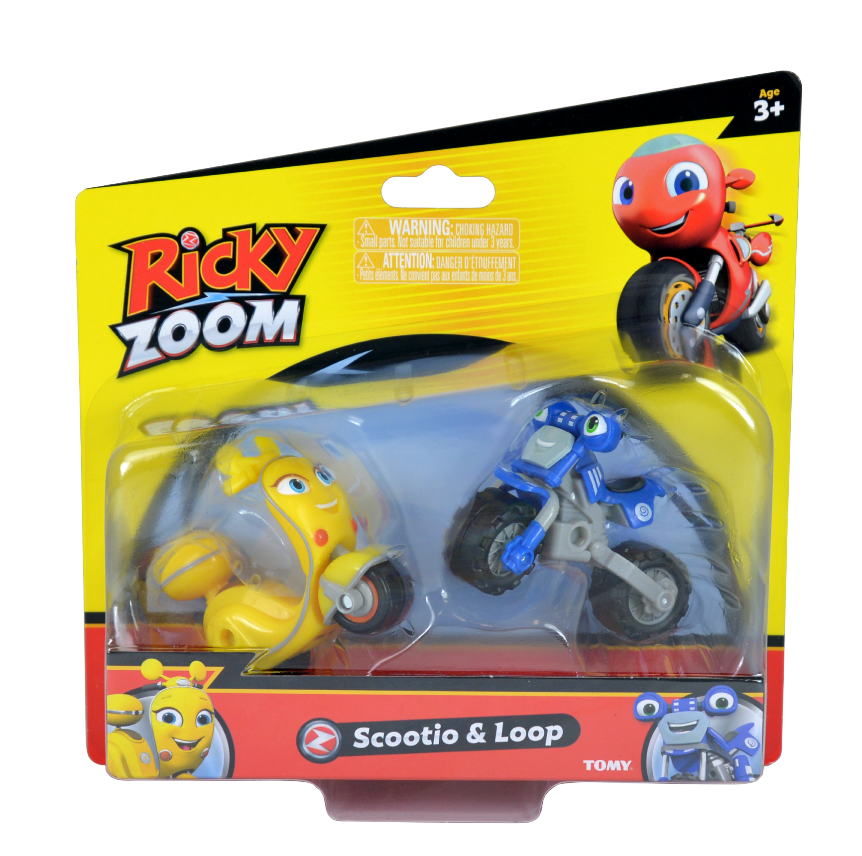 ريكي زوم - كور ريسر 2 - 2 ازرق + اصفر