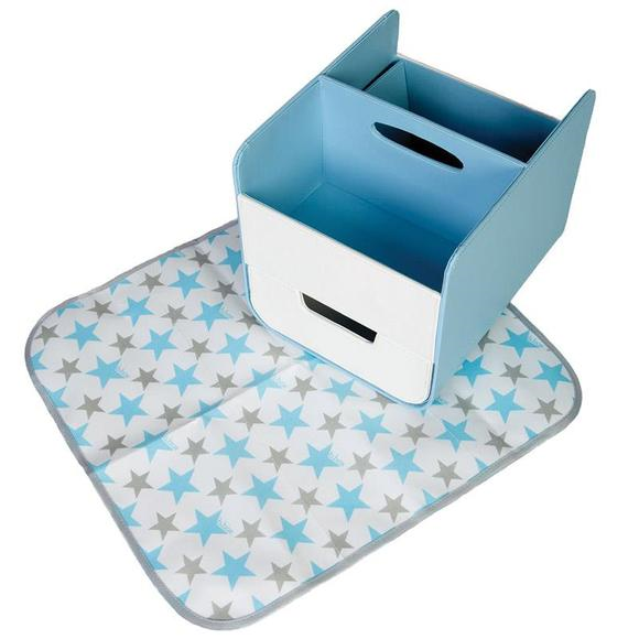 بي بوكس - صندوق تنظيم حفاضات - ازرق