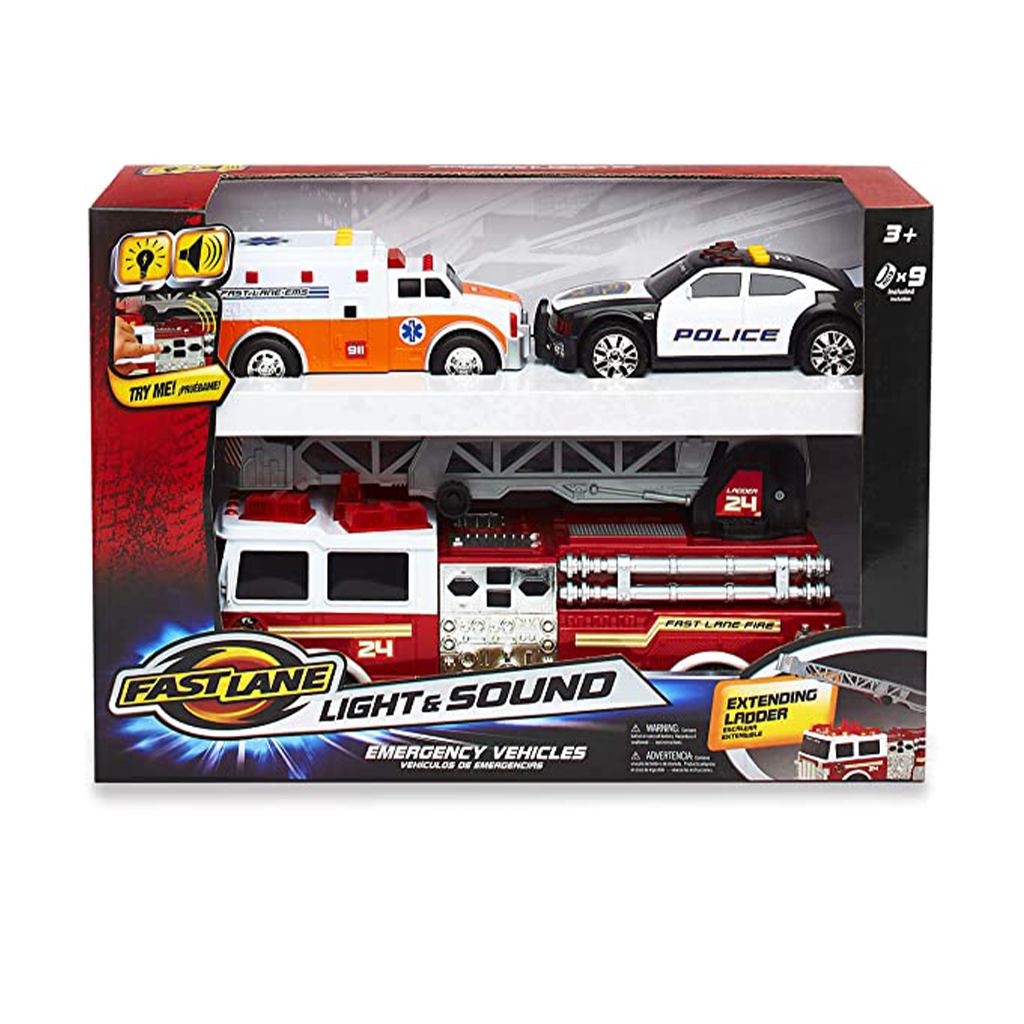 Fast lane rescue station hot sale playset