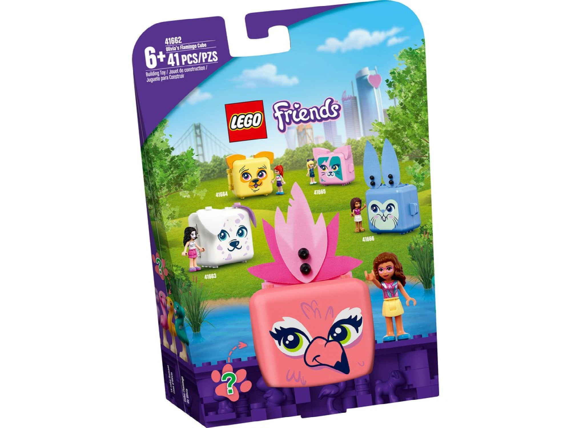 Lego friends flamingo hot sale