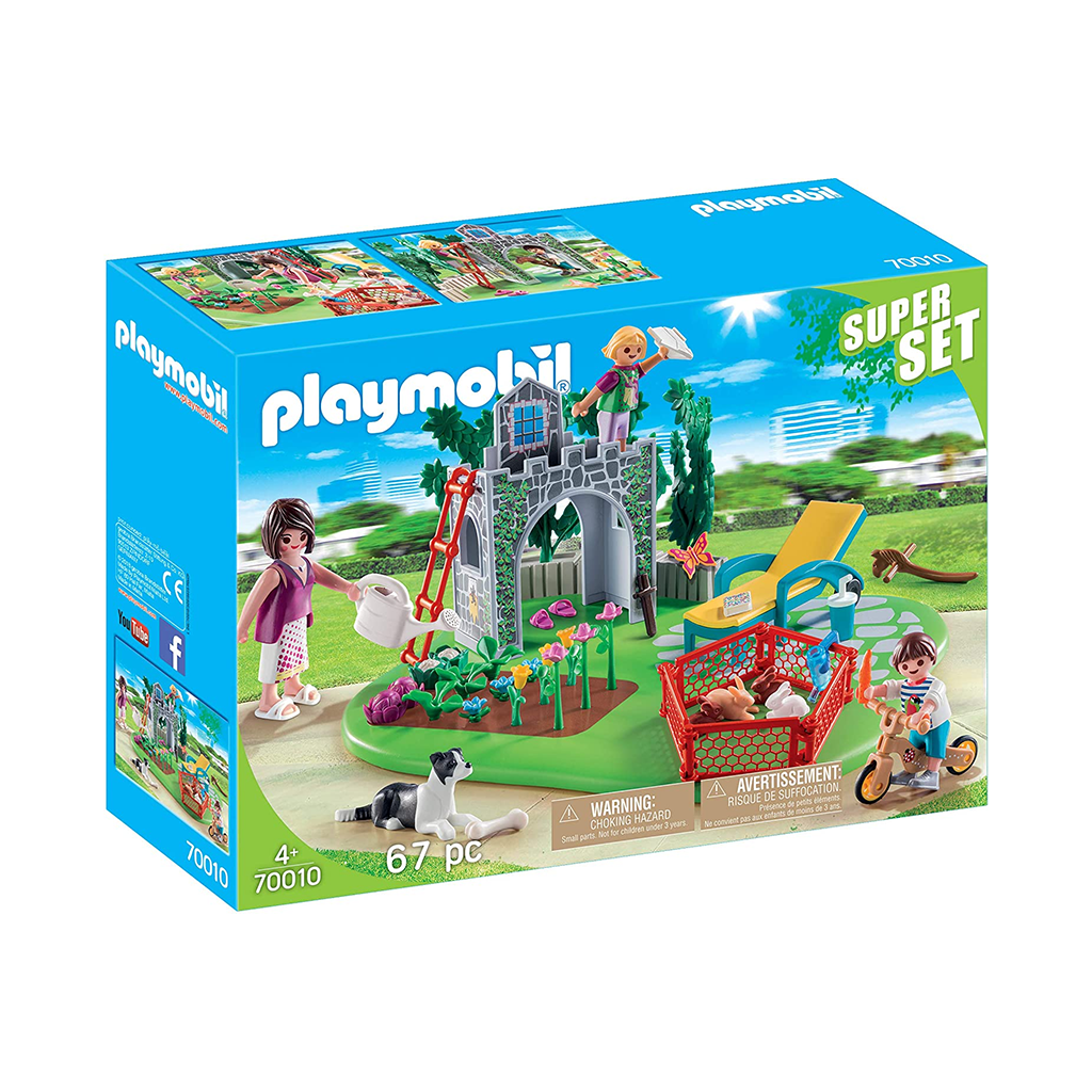 Playmobil construction site deals superset