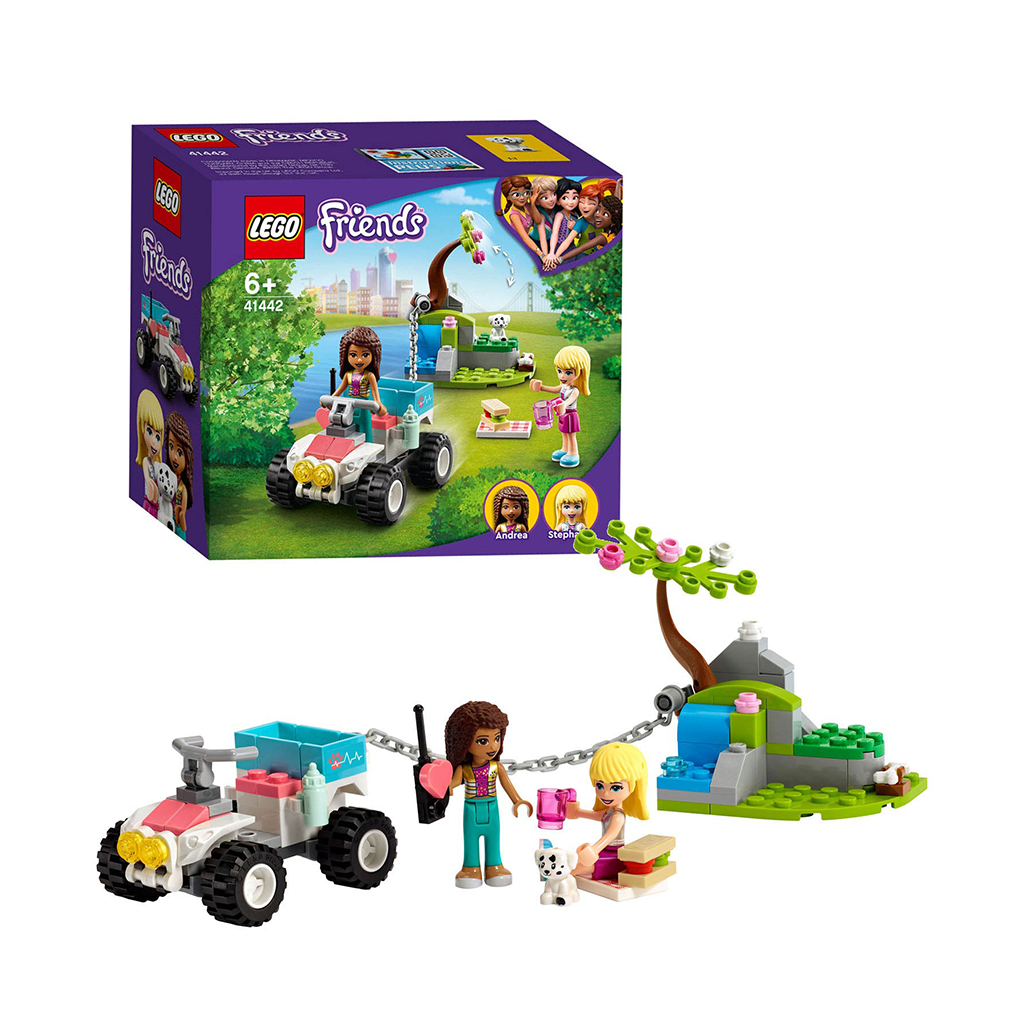 LEGO - Friends Vet Clinic Rescue Buggy Playset 41442