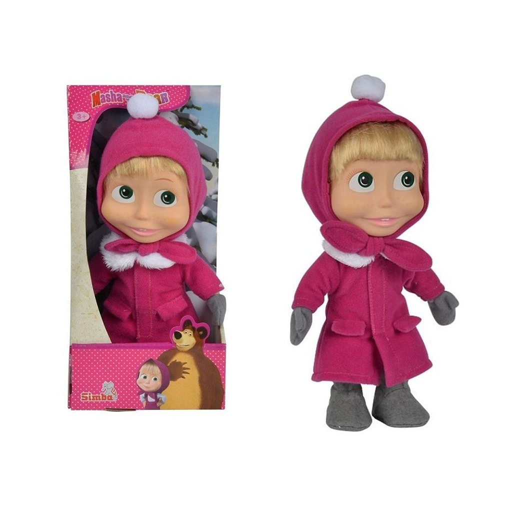 Masha And The Bear Masha Soft Doll Winter Sathe Official Toys”r”us Site Toys 