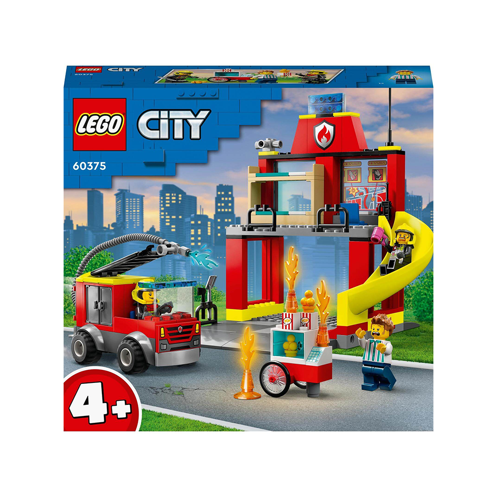 LEGO City 60320 Fire Station Set Buy LEGO Yottabrick