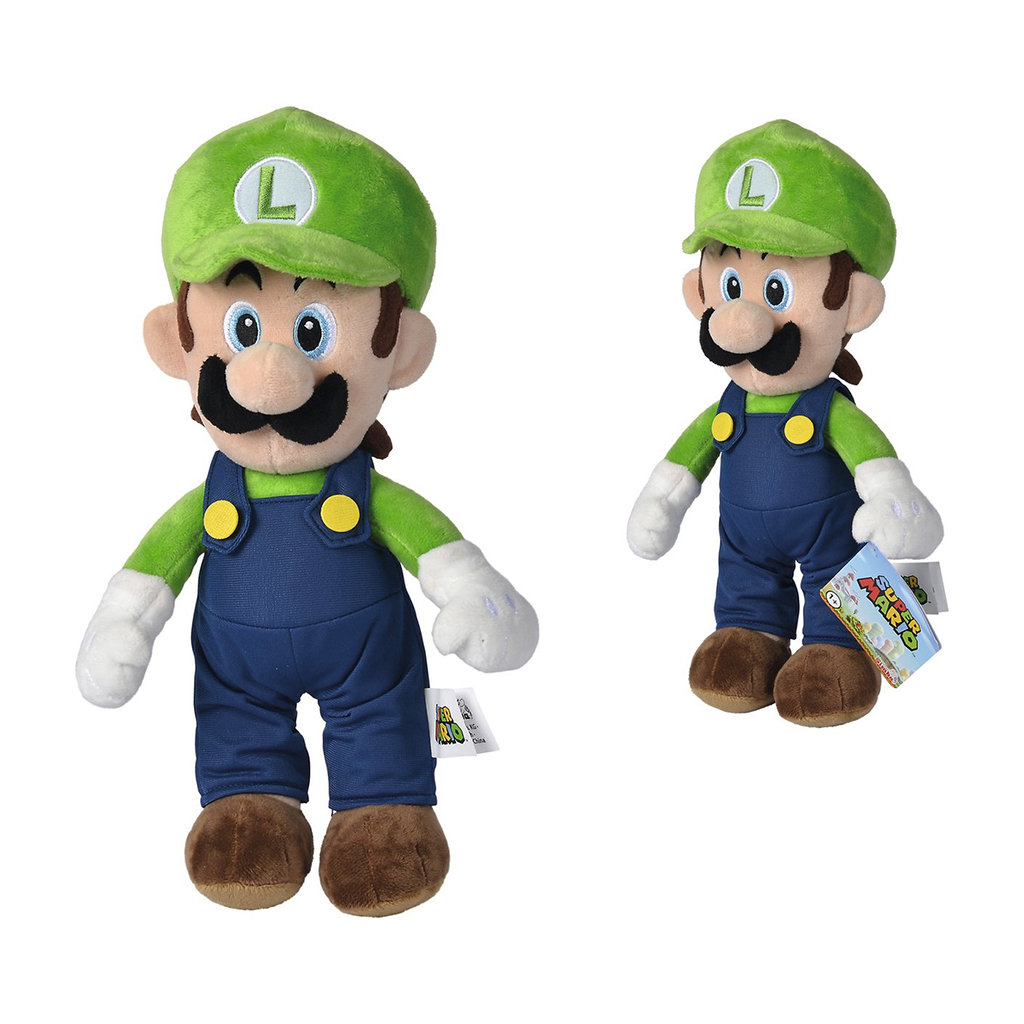 SUPER MARIO Luigi Plush 30cm