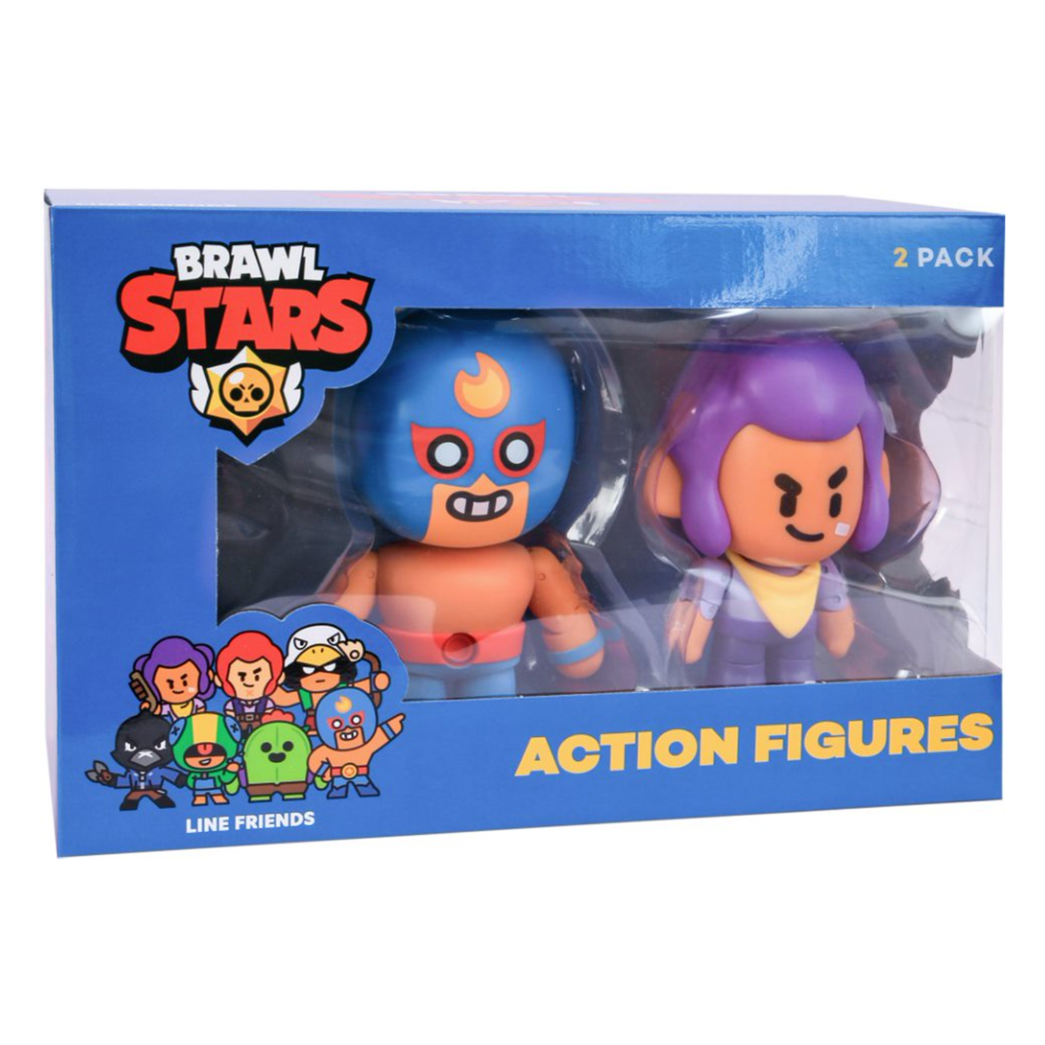BRAWL STARS Action Figures 2 pack window box (S1)