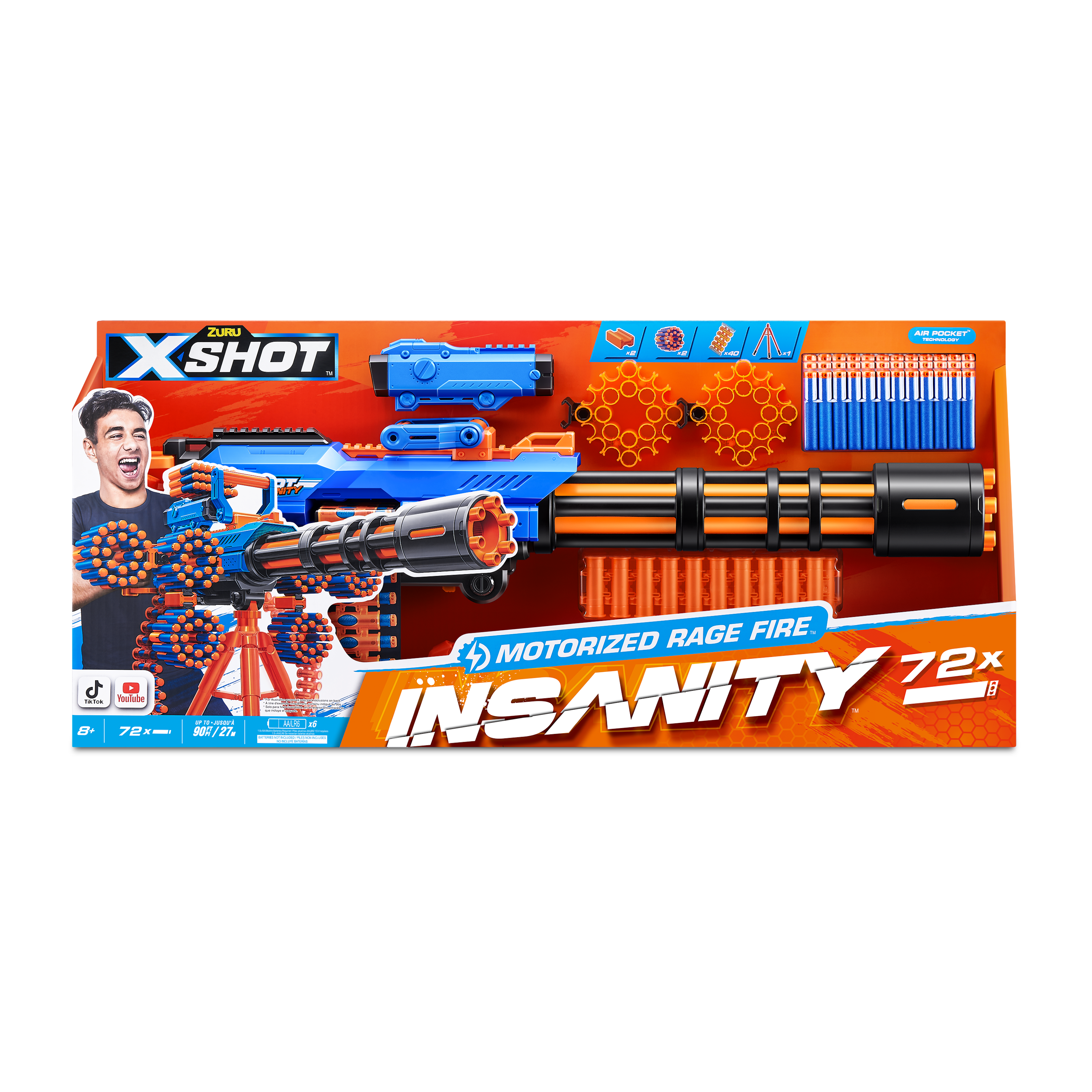 X-Shot - Incenti Gun Toy Gun + Base - Toysrus