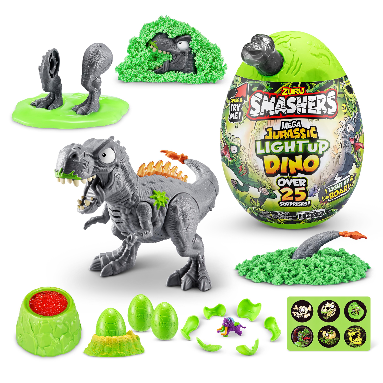 SMASHERS ZORO LIGHT UP T-REX DINOSAURS - Toysrus