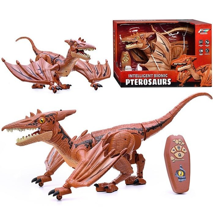 لي نينغ - ديناصور ذكي يعمل بالتحكم عن بعد، مع USB،...