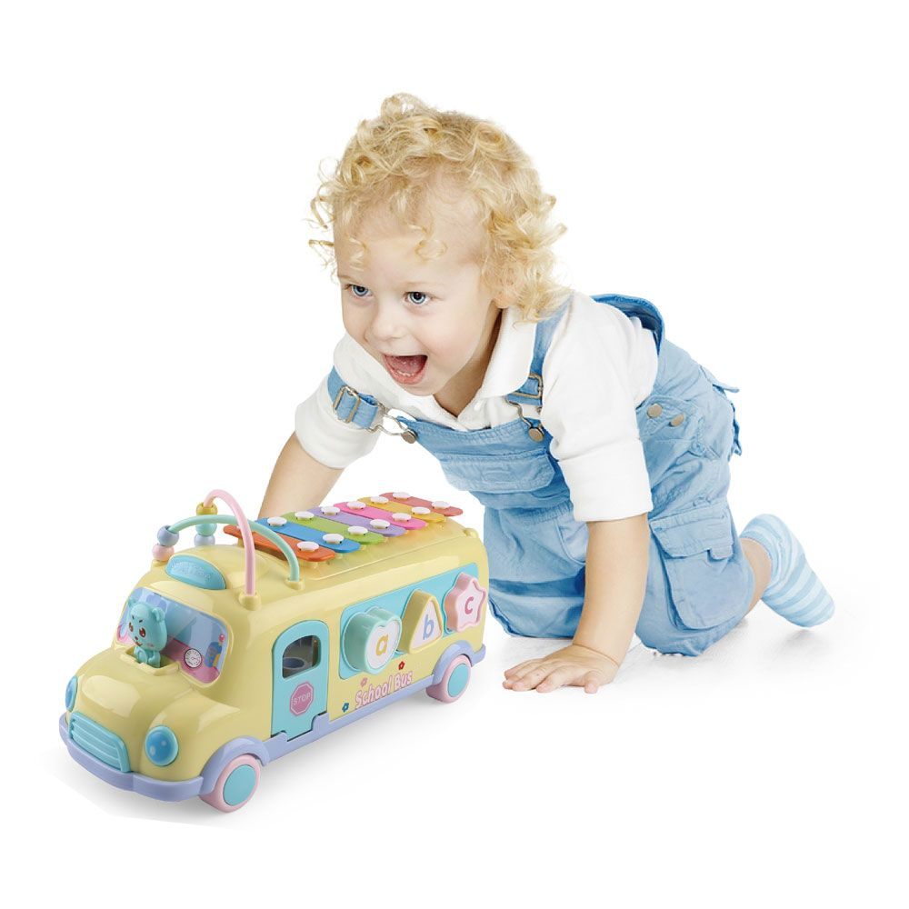 سوبي بير - حافلة تعليم للأطفال بعجلات مجانية بمزيج...