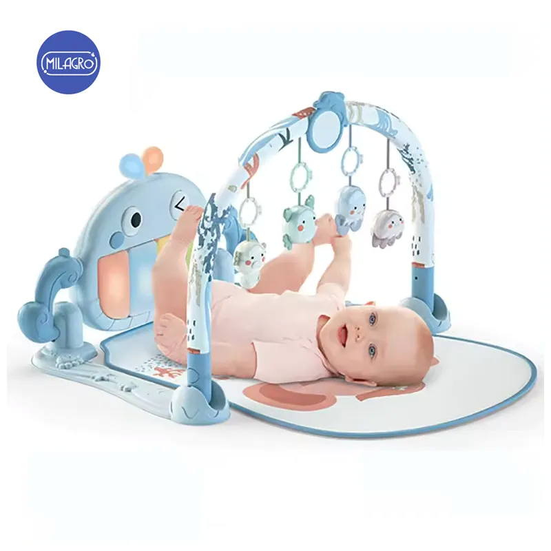 سوبي بير - بيانو صالة ألعاب للأطفال مع إضاءة وموسي...