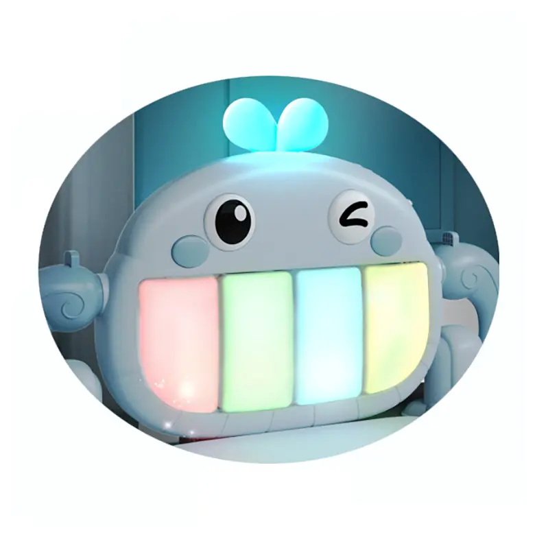 سوبي بير - بيانو صالة ألعاب للأطفال مع إضاءة وموسي...