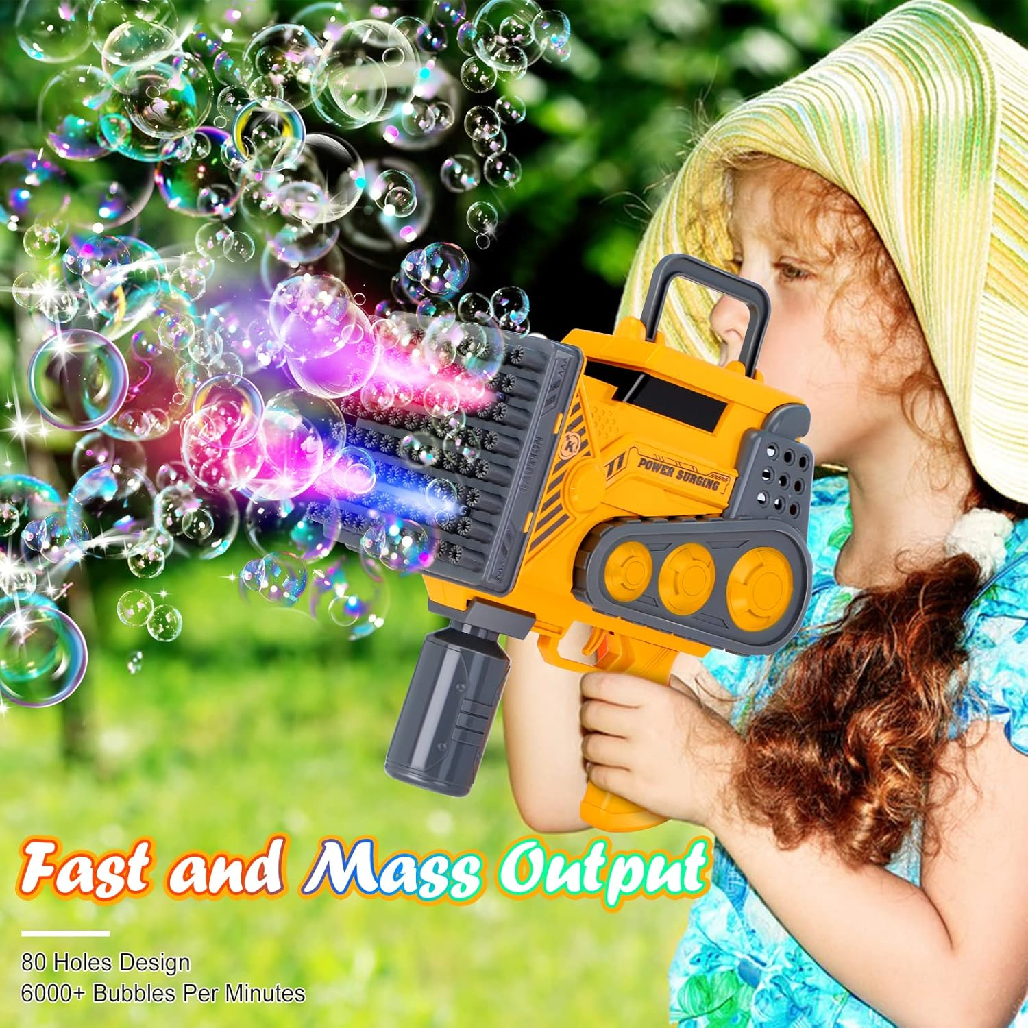 جياديونغ - مسدس فقاعات يعمل بالبطاريات