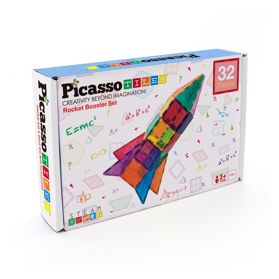 بيكاسو - لعبة السفينة الصاروخية المغناطيسية (32 قط...