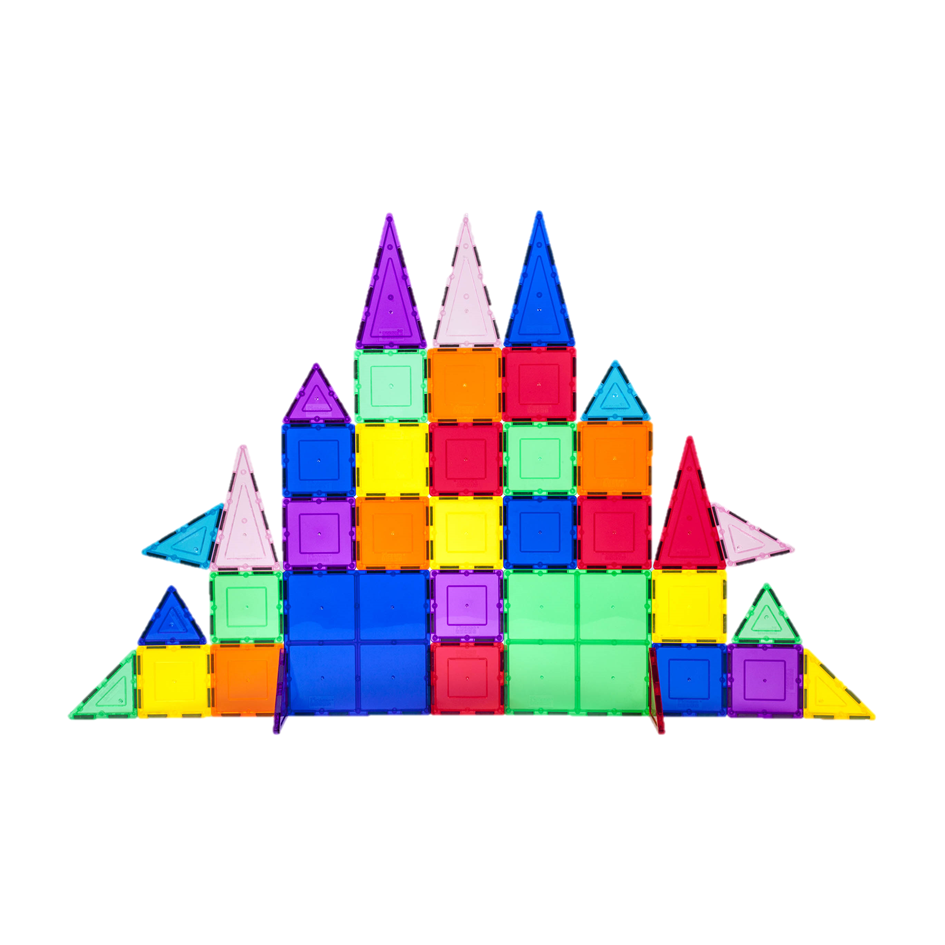 بيكاسو - مجموعه بناء البلاط المغناطيسي ( 61 قطعه)