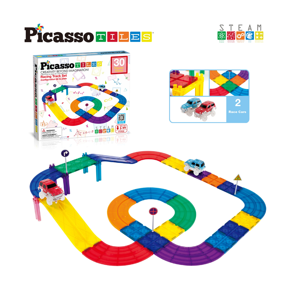 بيكاسو - مضمار سيارات السباق المغناطيسي مع مجموعه...