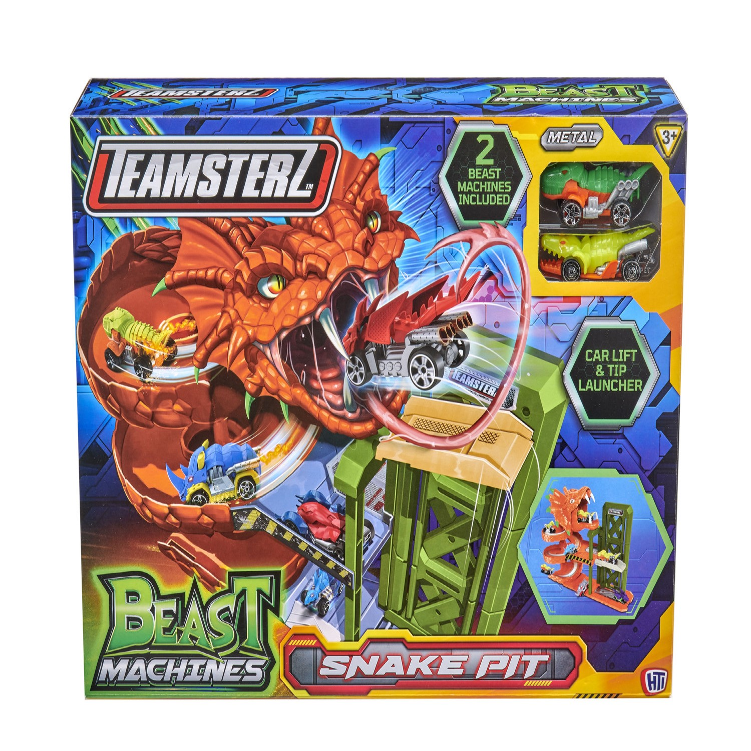 تيمسترز - تحدى الأفعى + 2 سيارات