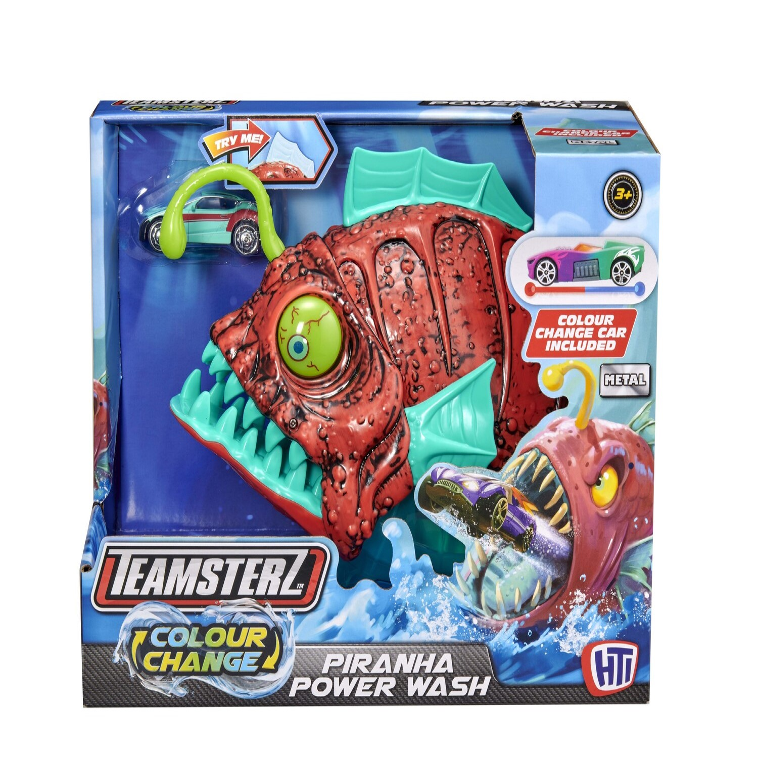 تيمسترز - سمكة البيرانا غسيل سيارات +1 سيارة