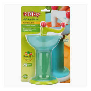 نوبي - طحن طعام الطفل اليدويه