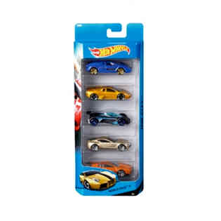 HOT WHEELS - 5 CAR GIFT SET