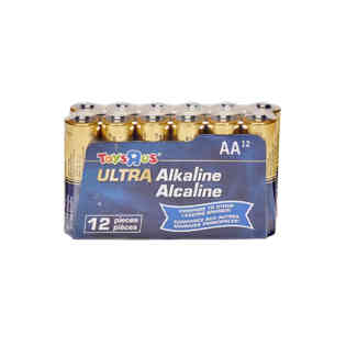 TOYSRUS - BATTERIES AA 12PK ALKALINE BATTERY
