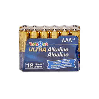 TOYSRUS - BATTERIES AAA 12PK ALKALINE BATTERY