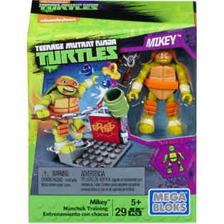 MEGABLOCKS - TURTLES/RAPH/SKATE TRAINING