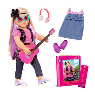 OUR GENERATION - LAYLA DELUXE DOLL & BOOK