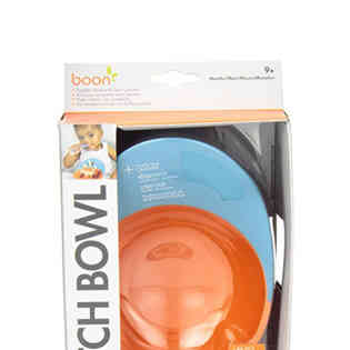 بوون - صحن مانع للأنزلاق - ازرق