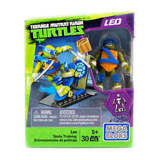 MEGABLOCKS - TMNT-LEO SKATE TRAINING