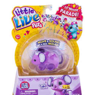 LITTLE LIVE PETS - S4 Lil Mouse Single Pack Cafe Cutie
