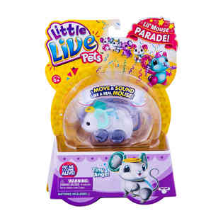 LITTLE LIVE PETS - S4 Lil  Mouse Single Pack Tiny Angel