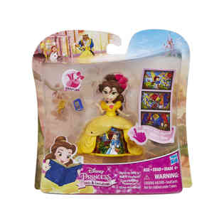 DISNEY PRINCESS - SMALL DOLL SPIN A STORY