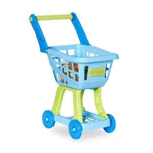 JUST LIKE HOME - Shopping Cart with 21 Pcs