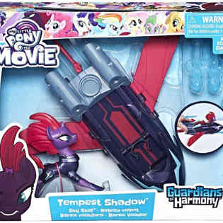 MY LITTLE PONY - THE MOVIE GOH- TEMPEST SHADOW  SKY SKIFF