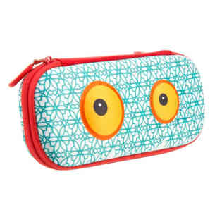 ZIPIT - Beast Box Pencil case- Blue Pattern