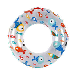 INTEX - LIVELY PRINT SWIM RINGS Ages 6-10 3 Styles