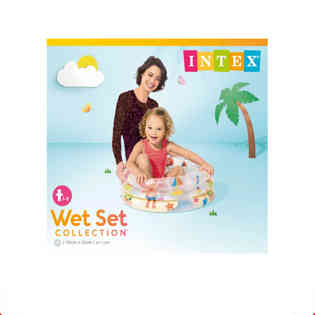 INTEX - DINOSAUR 3-RING BABY POOL Ages 1-3