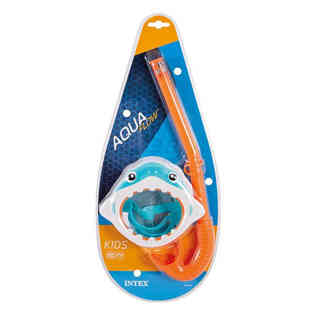 INTEX - SHARK FUN SET -55915 55922- Ages 3-8 Clam Shell P