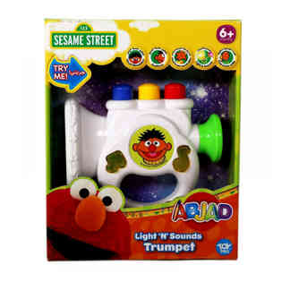 SESAME STREET - Abjad Light And Sounds Trumpet