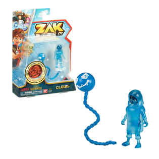 Zak Storm 3 Figure (Clovis + Coin)