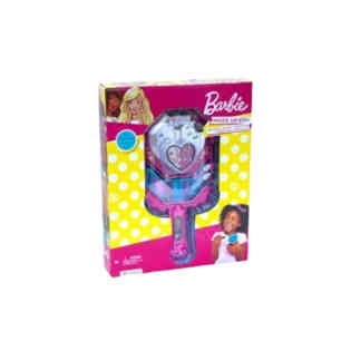 باربي - مرآة اليد مع مستحضرات التجميل في علبة