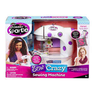 Shimmer N Sparkle Sew Crazy Sewing Machine