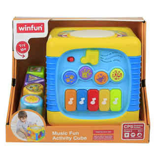 WINFUN - music fun activity cube