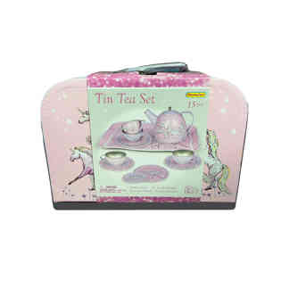 CHAMPION - 15pc tin tea set